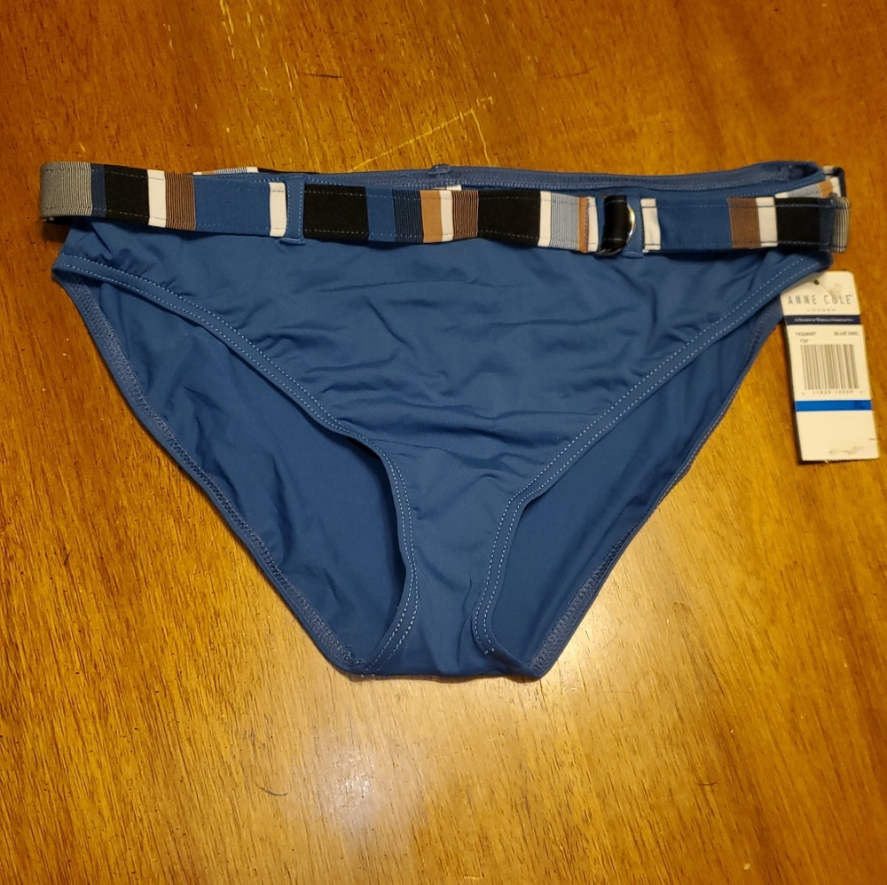 Anne Cole, size XL, blue swim bottoms.  5 for $25